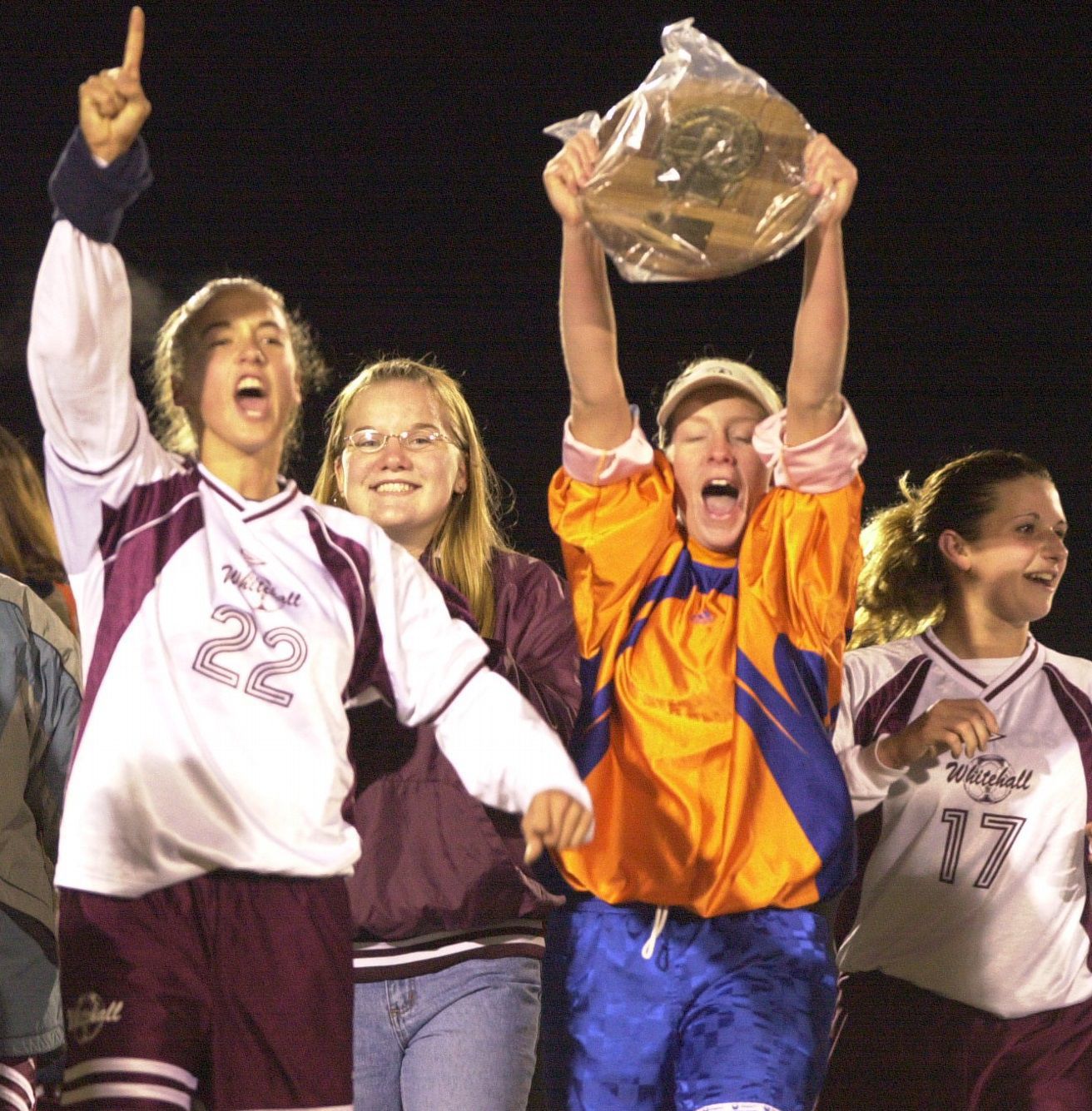2001 Whitehall girls soccer